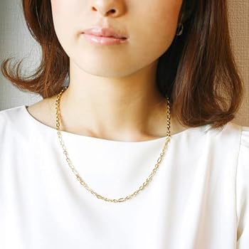oro eterno イタリア製K18 ネックレス Amazon | ORO ETERNO ネックレス チェーン 18k イタリア製